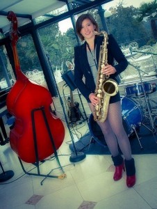 Saxophonistin